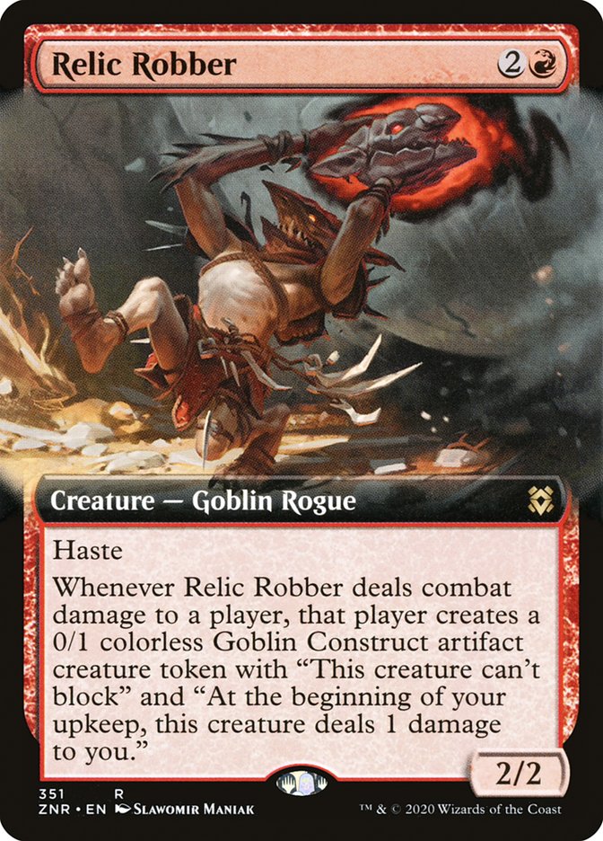 Relic Robber - Extended Art - Foil