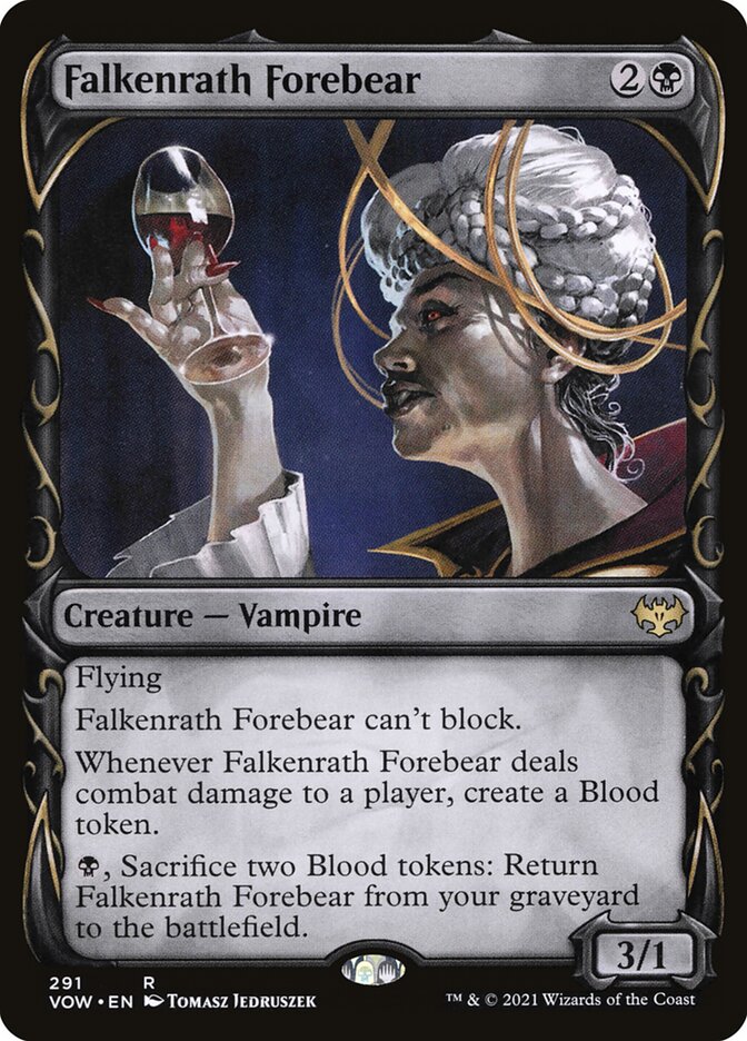 Falkenrath Forebear - Showcase - Foil