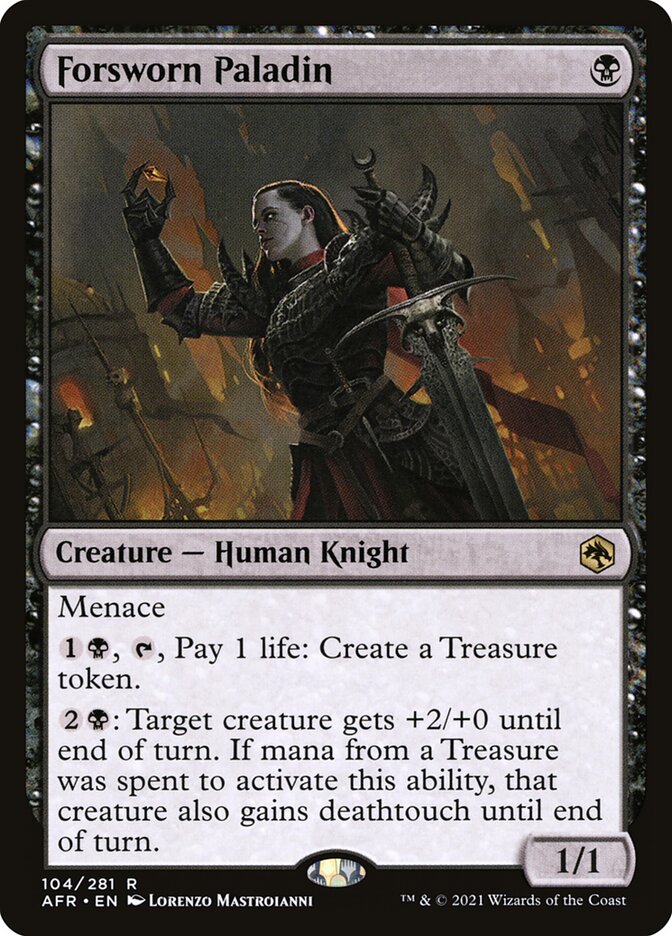 Forsworn Paladin - Foil