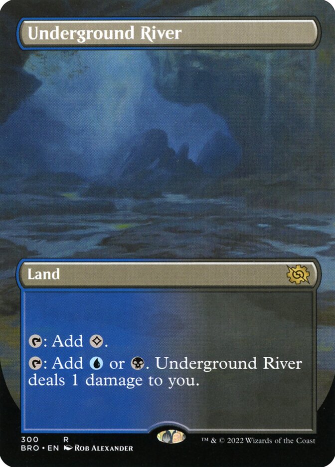 Underground River - Borderless - Foil
