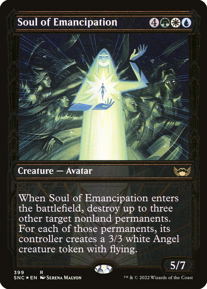 Soul of Emancipation - Gilded - Foil