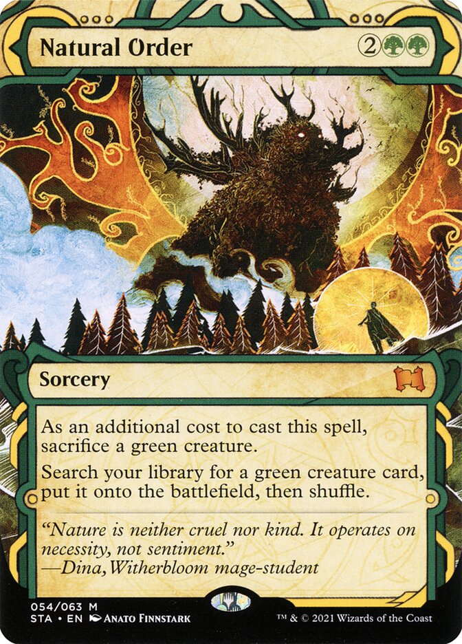 Natural Order - Borderless - Foil