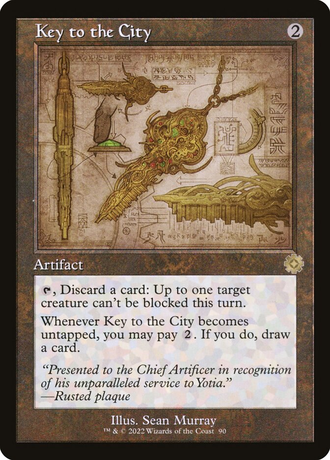 Key to the City - Schematic - Foil