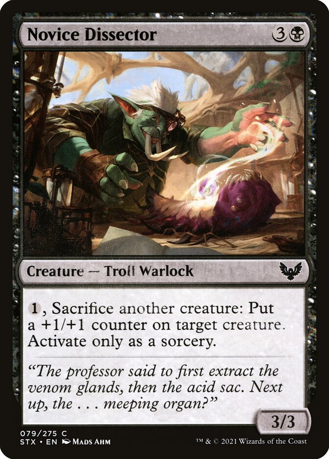 Novice Dissector - Foil