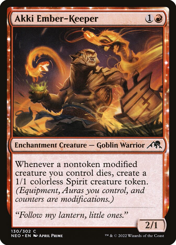 Akki Ember-Keeper - Foil