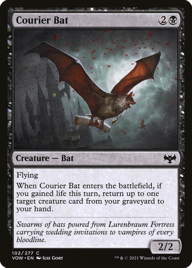 Courier Bat - Foil