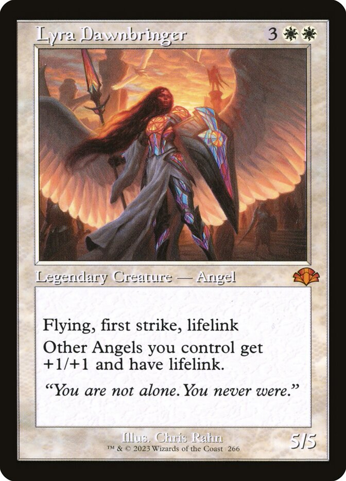 Lyra Dawnbringer - Retro Frame