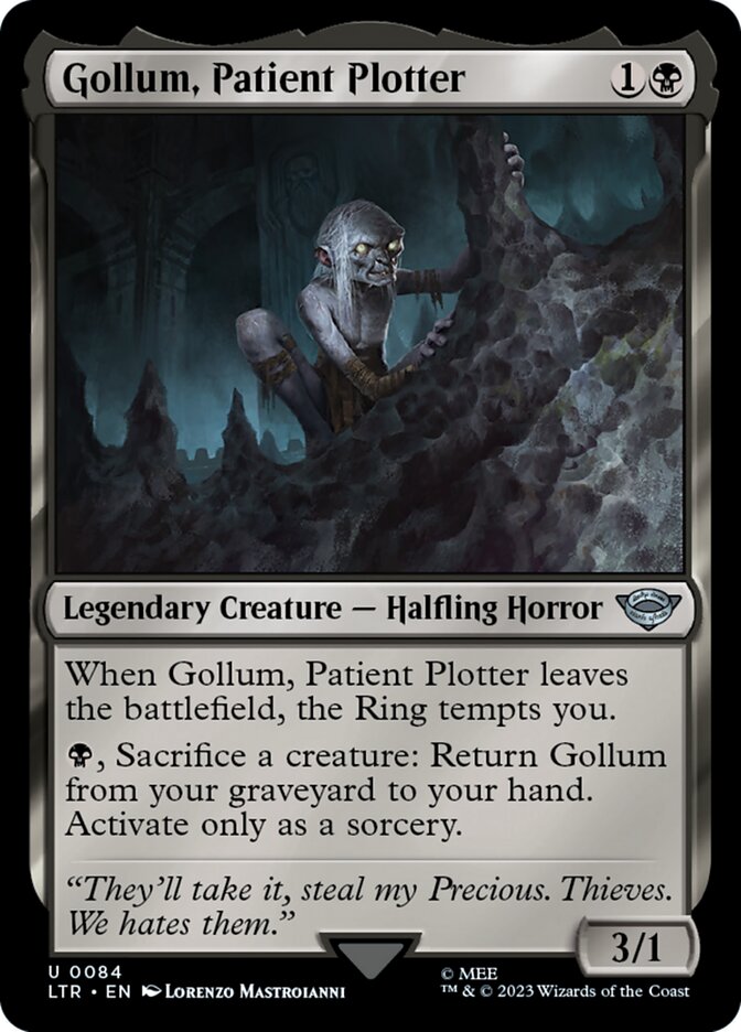 Gollum, Patient Plotter - Foil