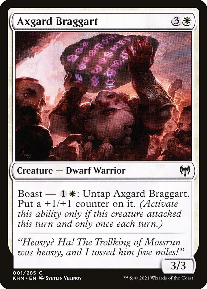 Axgard Braggart - Foil