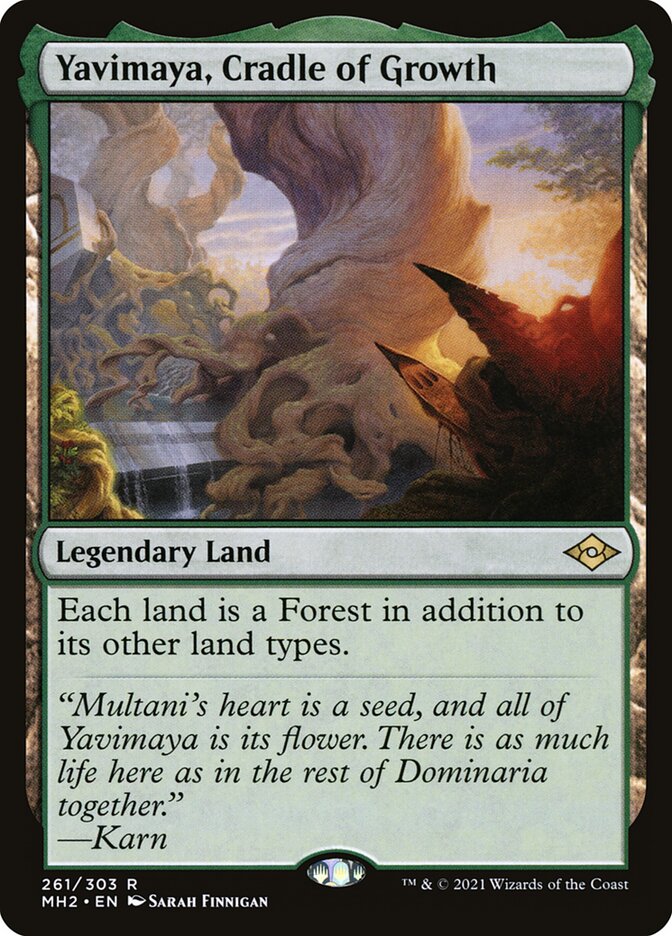 Yavimaya, Cradle of Growth - Foil