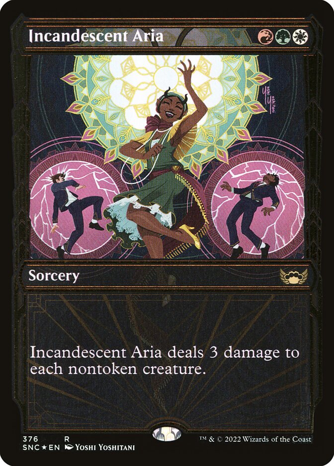 Incandescent Aria - Gilded - Foil