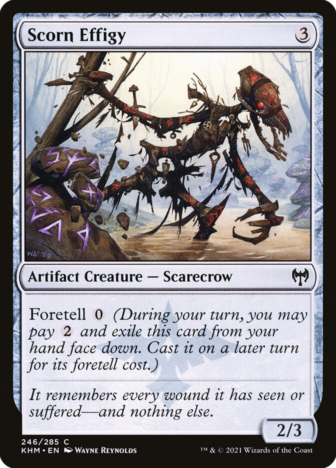 Scorn Effigy - Foil
