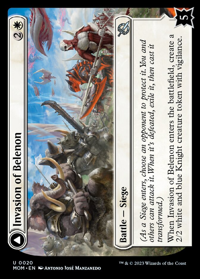 Invasion of Belenon // Belenon War Anthem - Foil