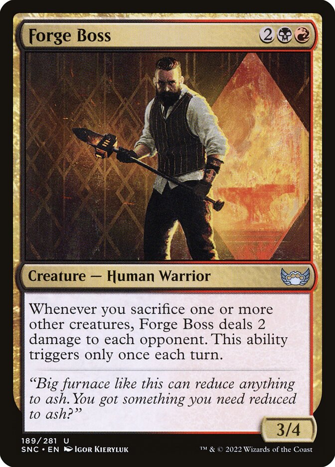 Forge Boss - Foil