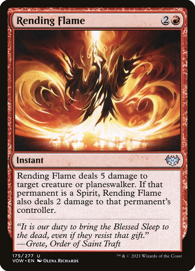 Rending Flame - Foil