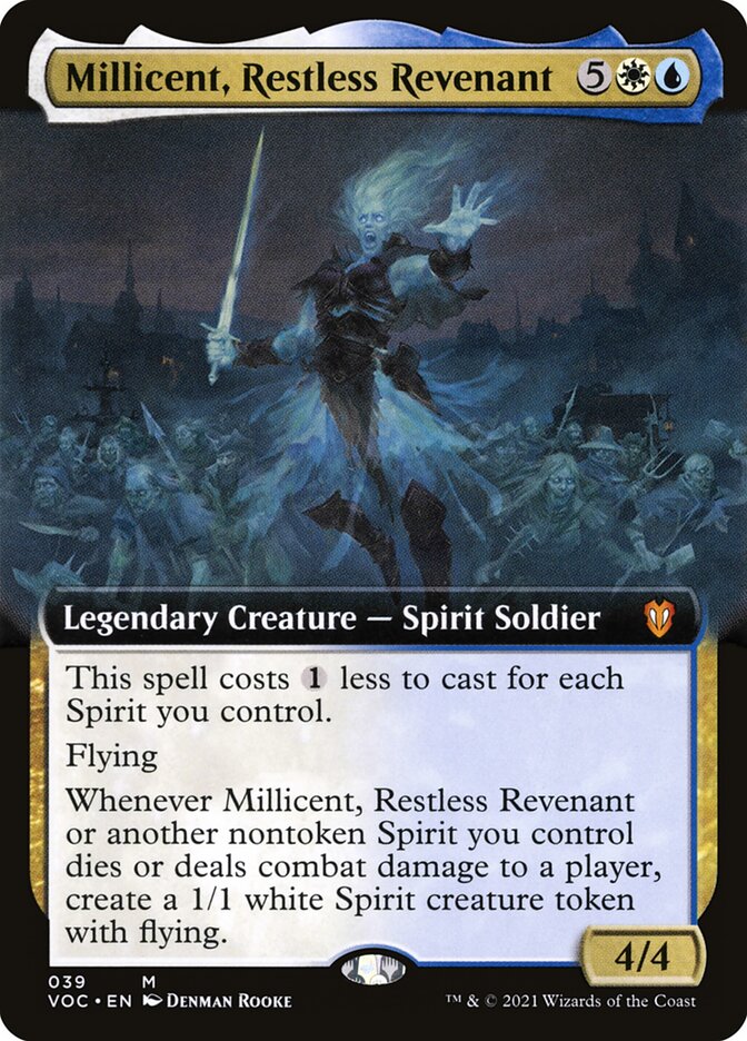 Millicent, Restless Revenant - Extended Art