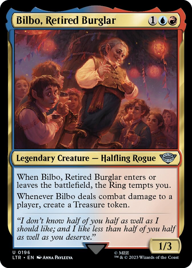 Bilbo, Retired Burglar - Foil