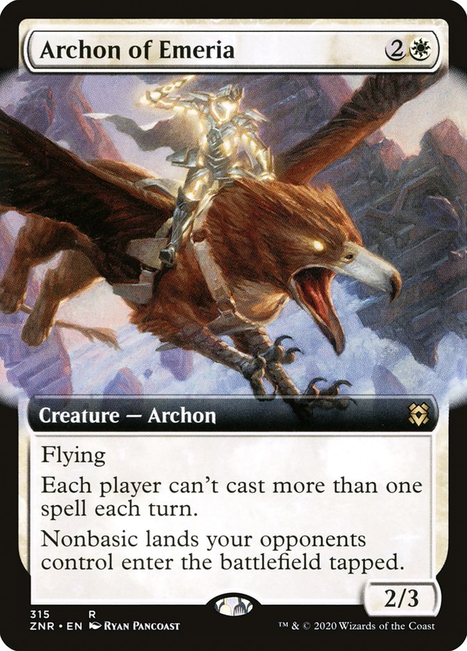 Archon of Emeria - Extended Art - Foil