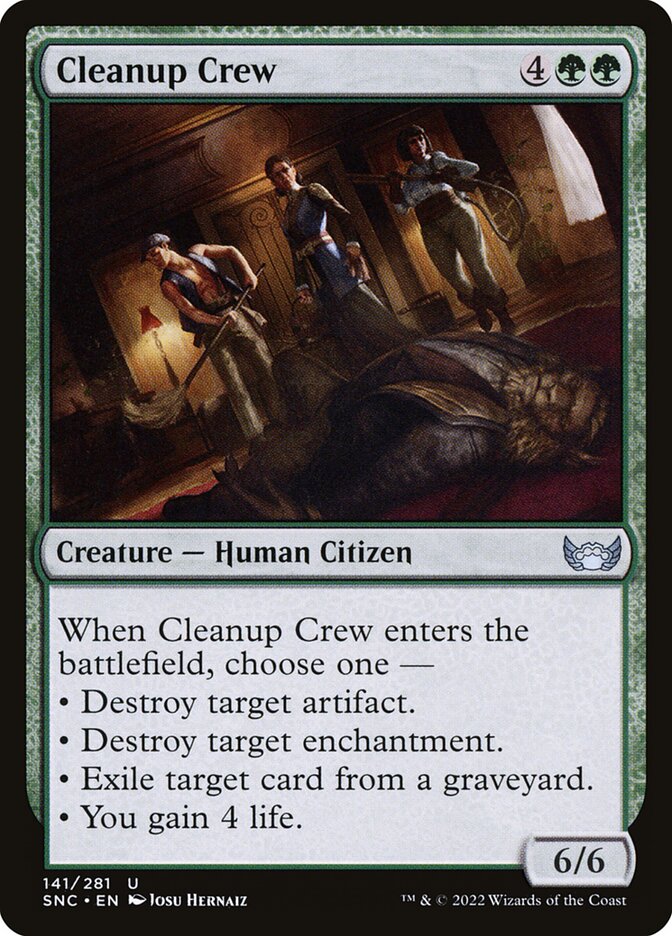 Cleanup Crew - Foil