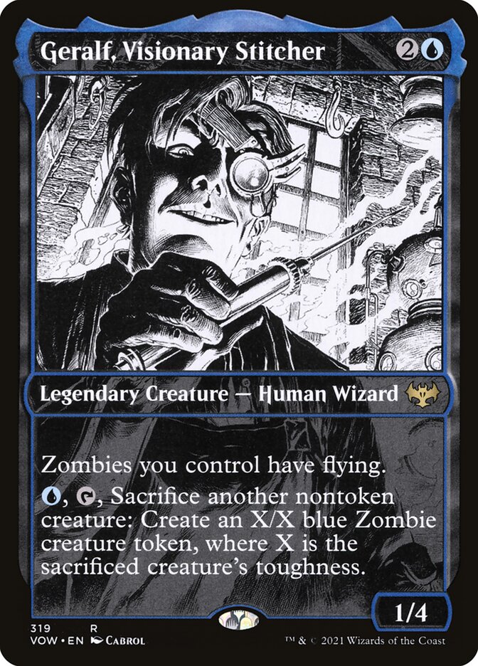 Geralf, Visionary Stitcher - Foil