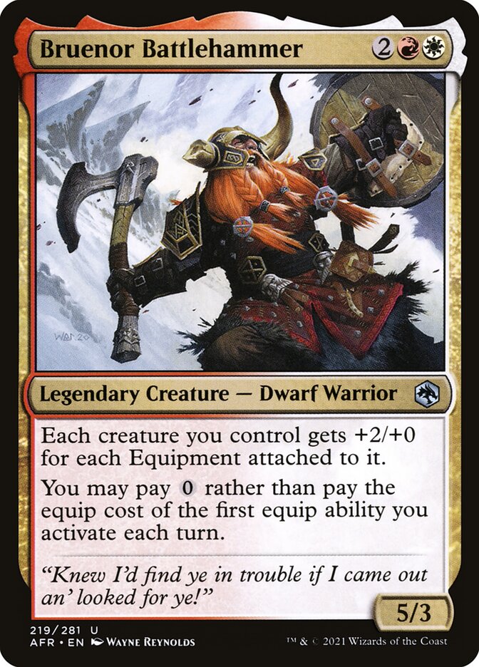 Bruenor Battlehammer - Foil