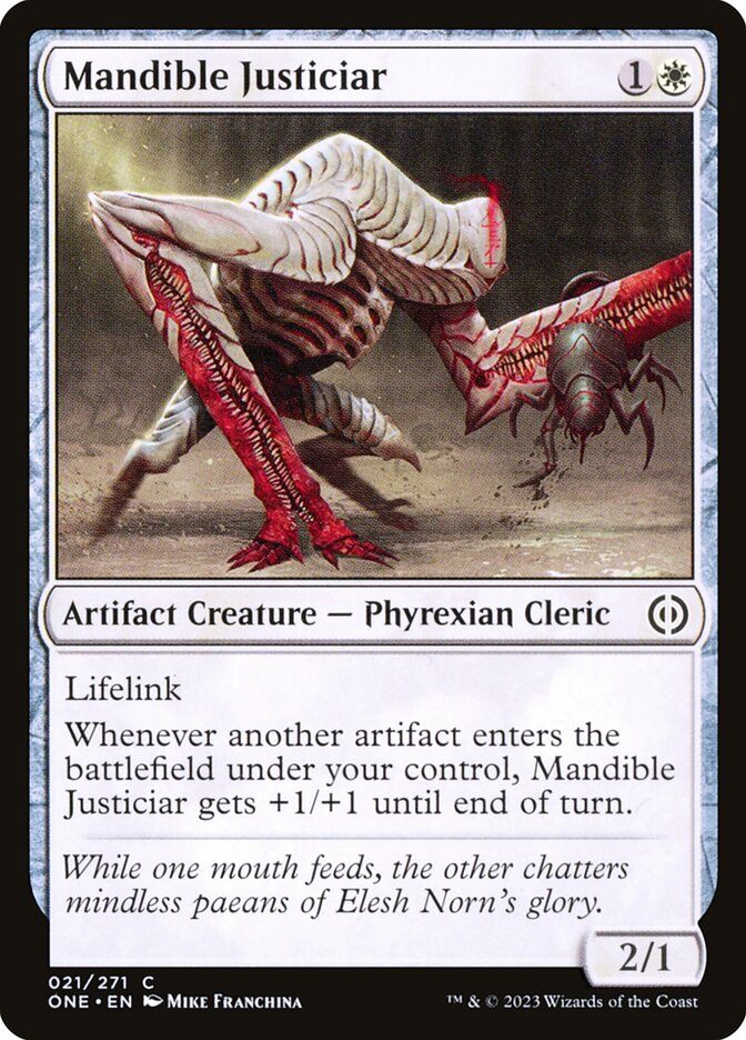 Mandible Justiciar - Foil