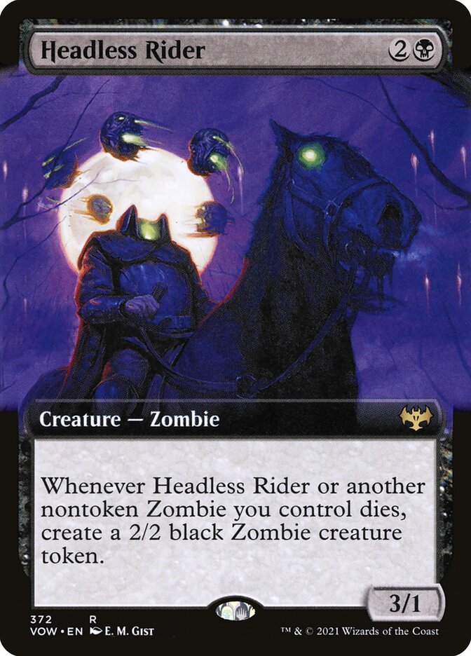 Headless Rider - Extended Art