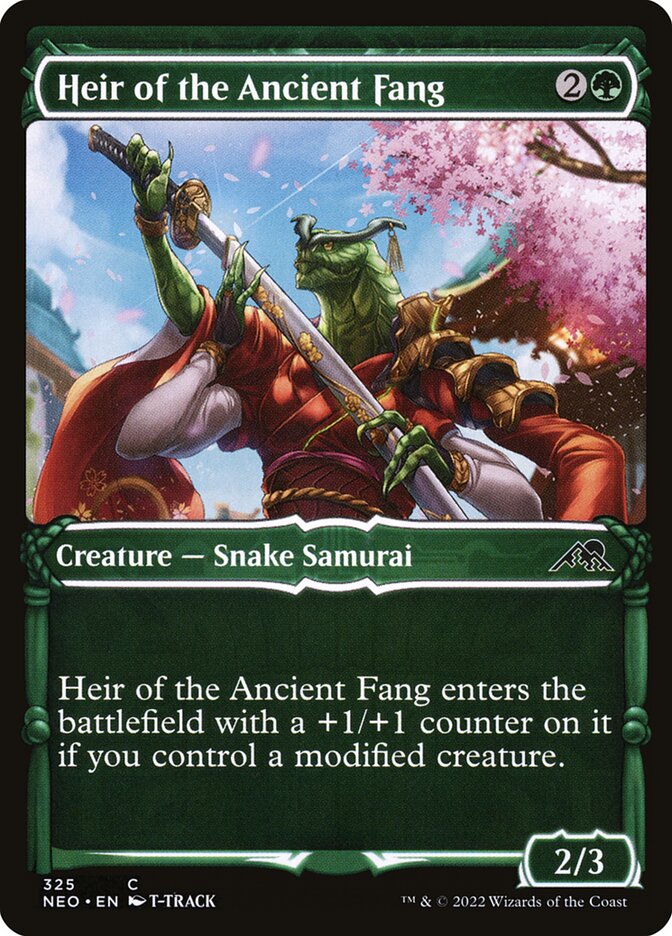 Heir of the Ancient Fang - Showcase - Foil