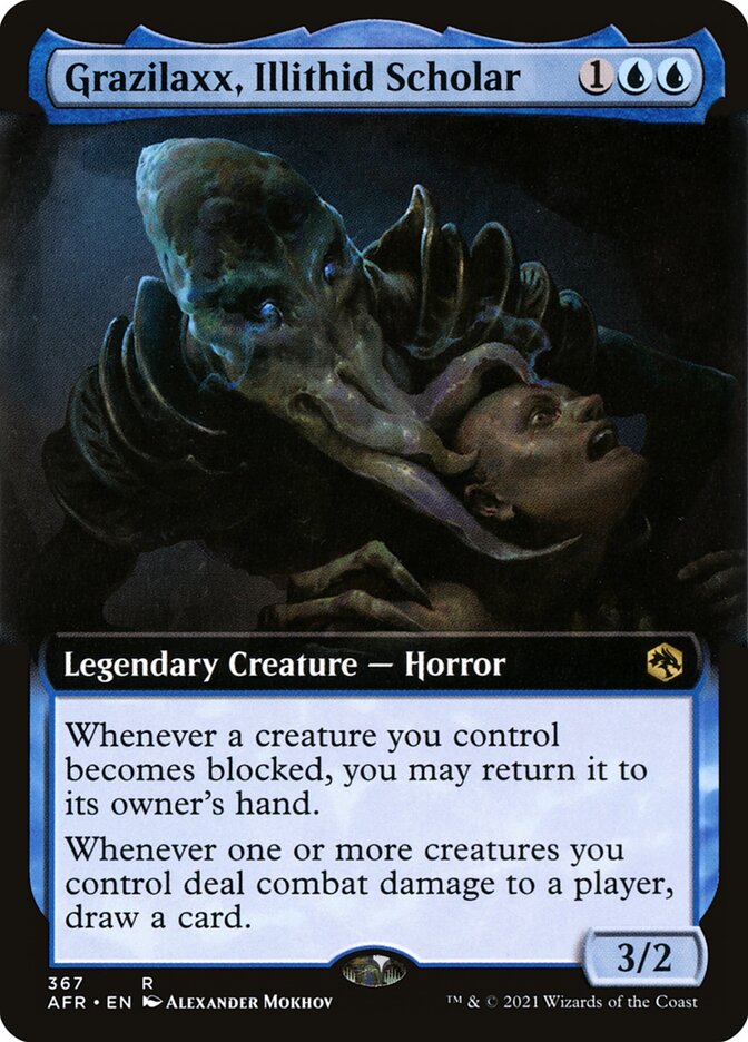 Grazilaxx, Illithid Scholar - Extended Art