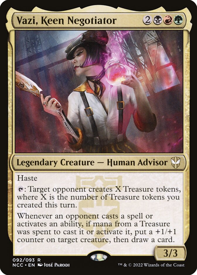 Vazi, Keen Negotiator - Foil