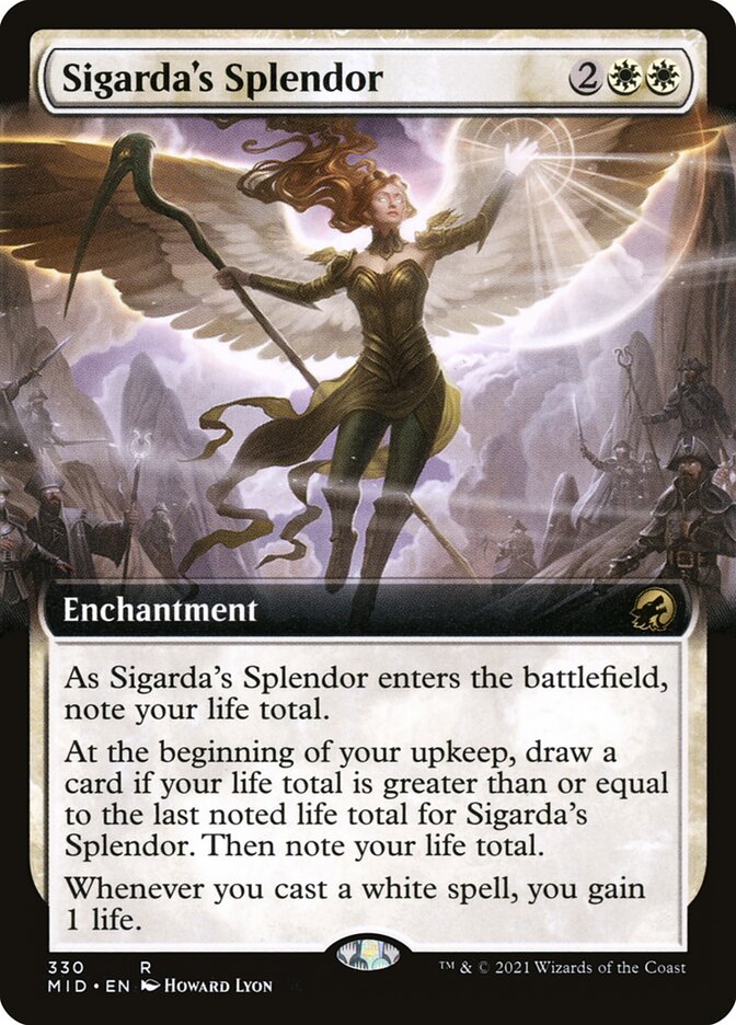 Sigarda's Splendor - Extended Art - Foil