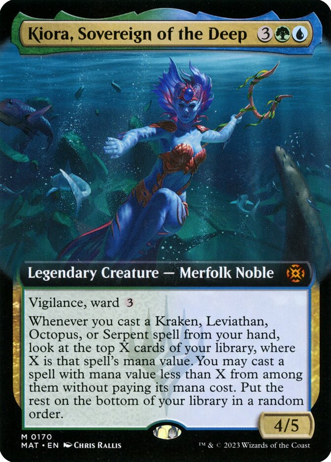 Kiora, Sovereign of the Deep - Extended Art