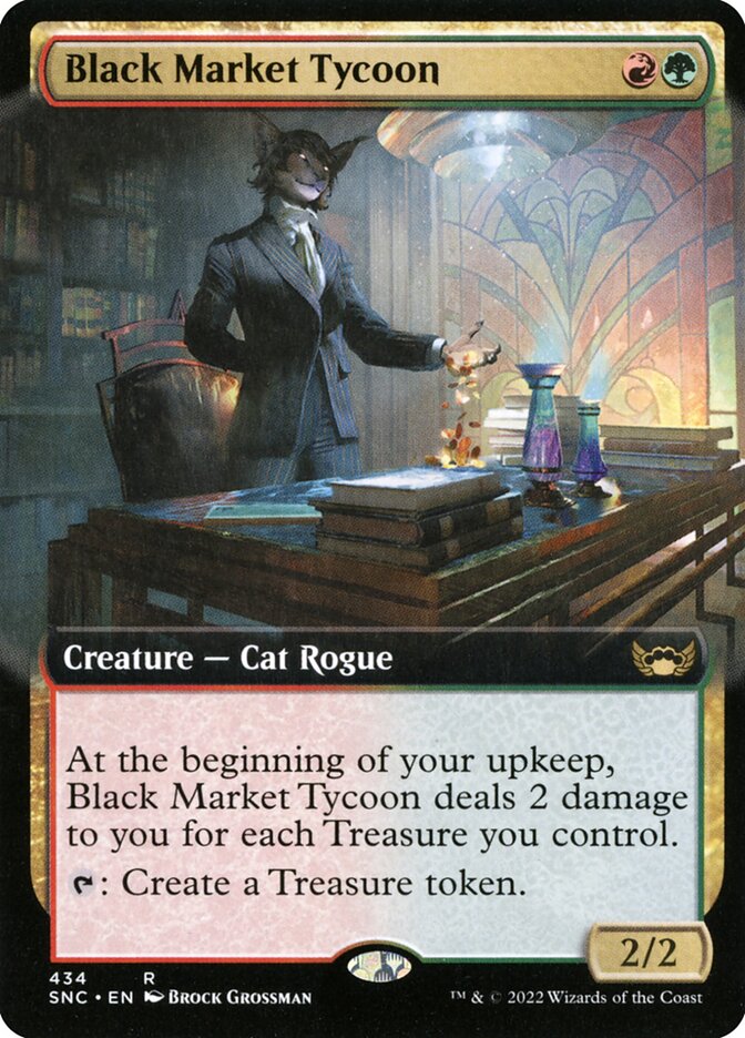 Black Market Tycoon - Extended Art - Foil