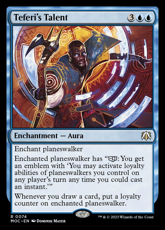 Teferi's Talent - Foil