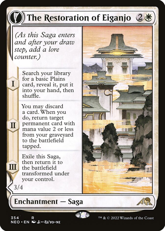 The Restoration of Eiganjo // Architect of Restoration - Showcase - Foil