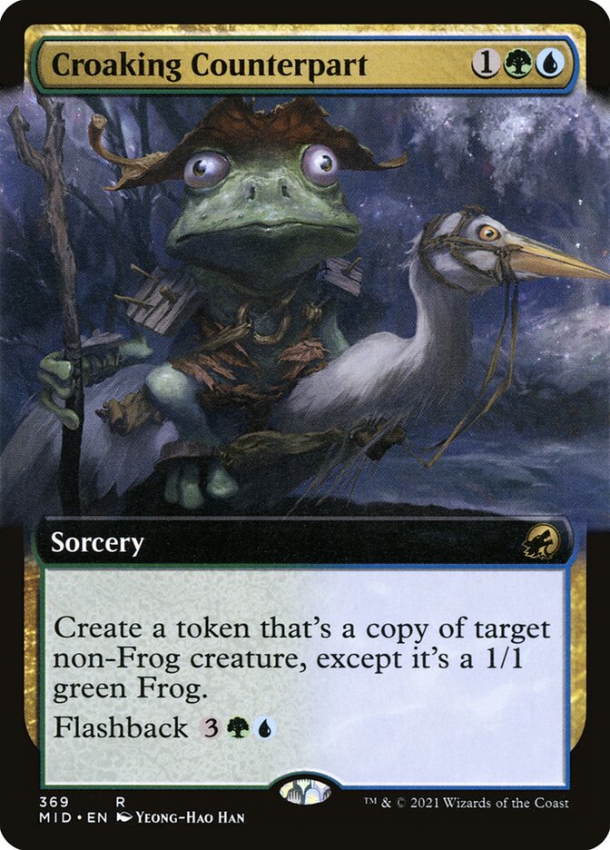 Croaking Counterpart - Extended Art