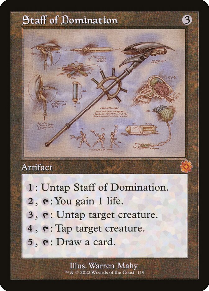 Staff of Domination - Schematic