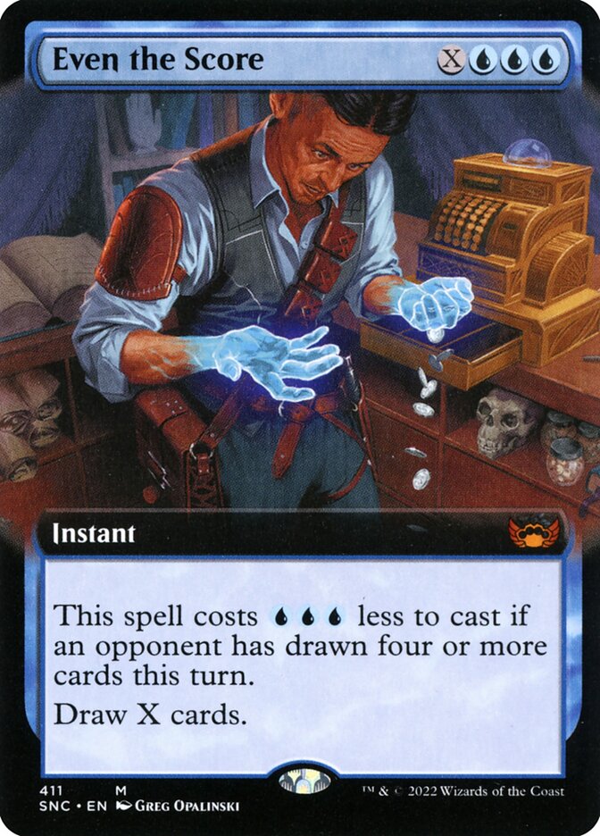 Even the Score - Extended Art - Foil