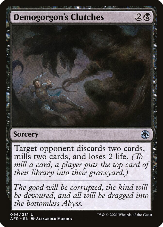 Demogorgon's Clutches - Foil