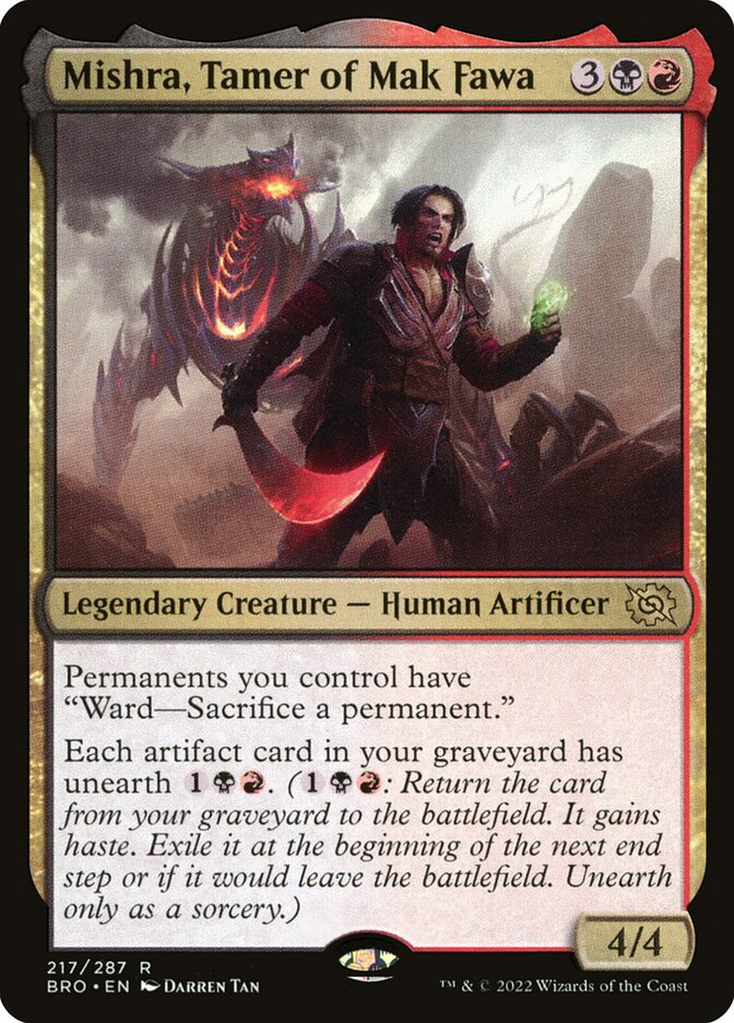 Mishra, Tamer of Mak Fawa - Foil