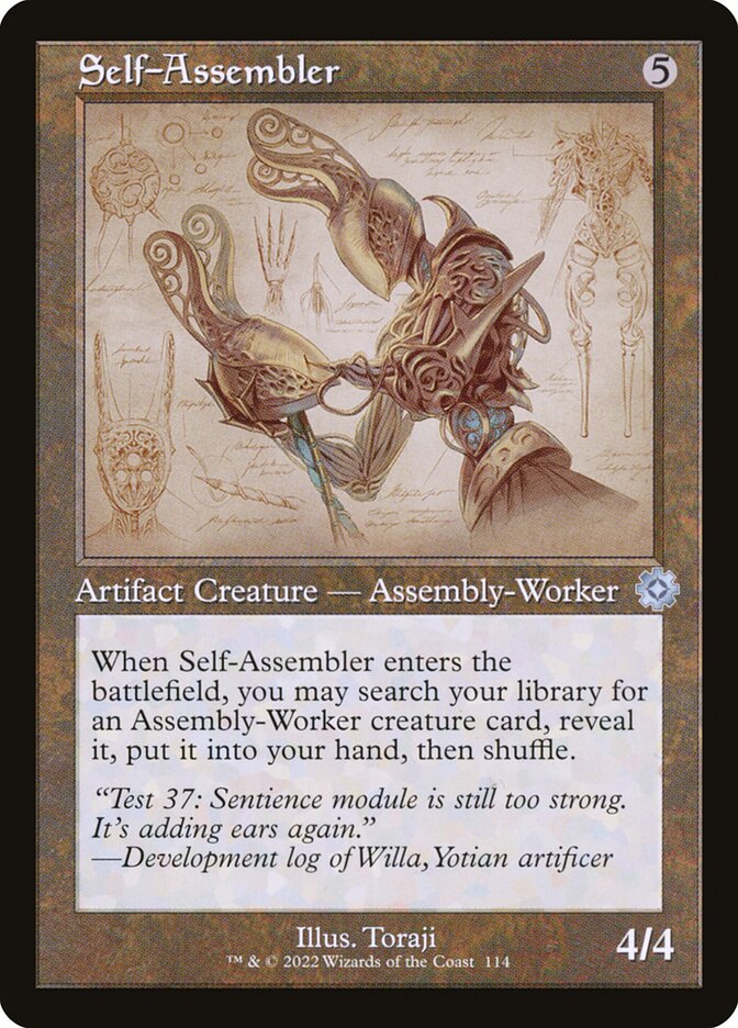 Self-Assembler - Schematic - Foil