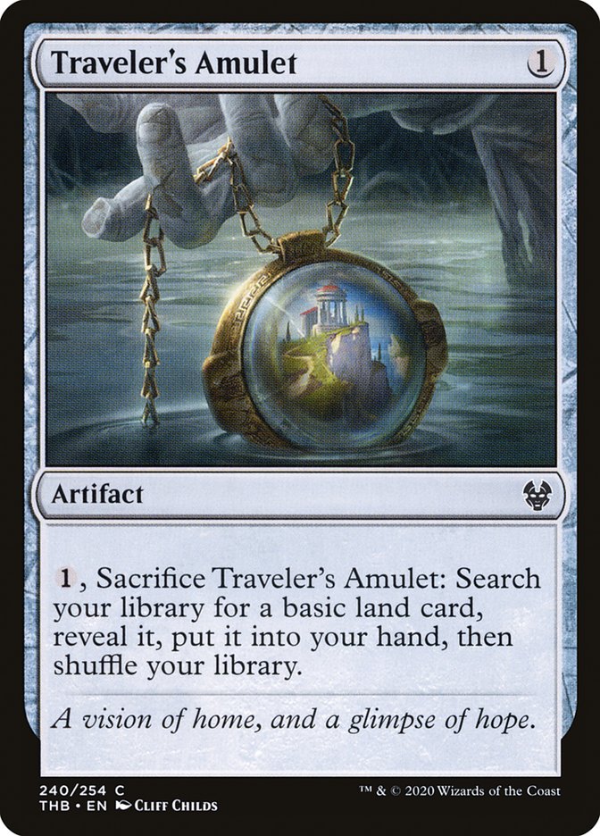 Traveler's Amulet - Foil