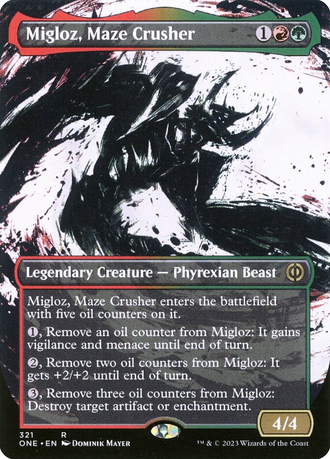 Migloz, Maze Crusher - Borderless