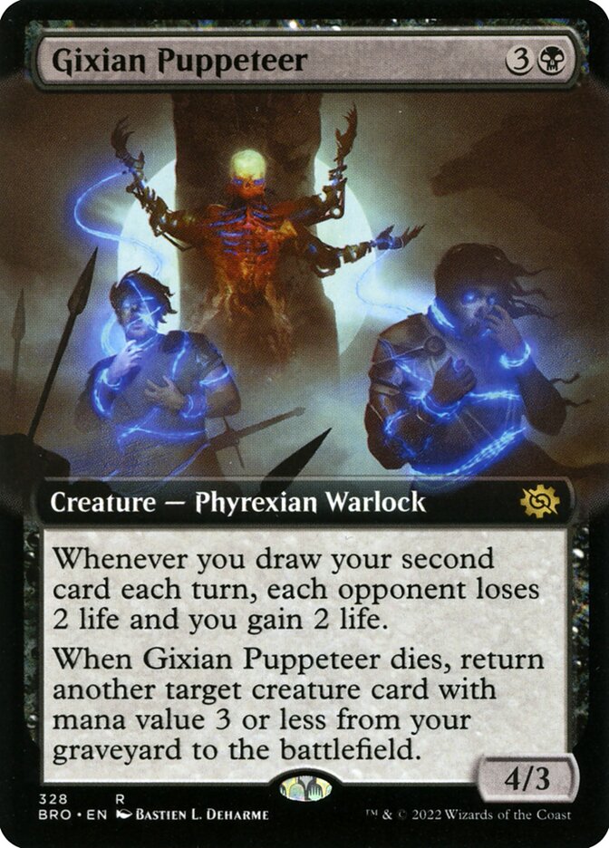 Gixian Puppeteer - Extended Art - Foil