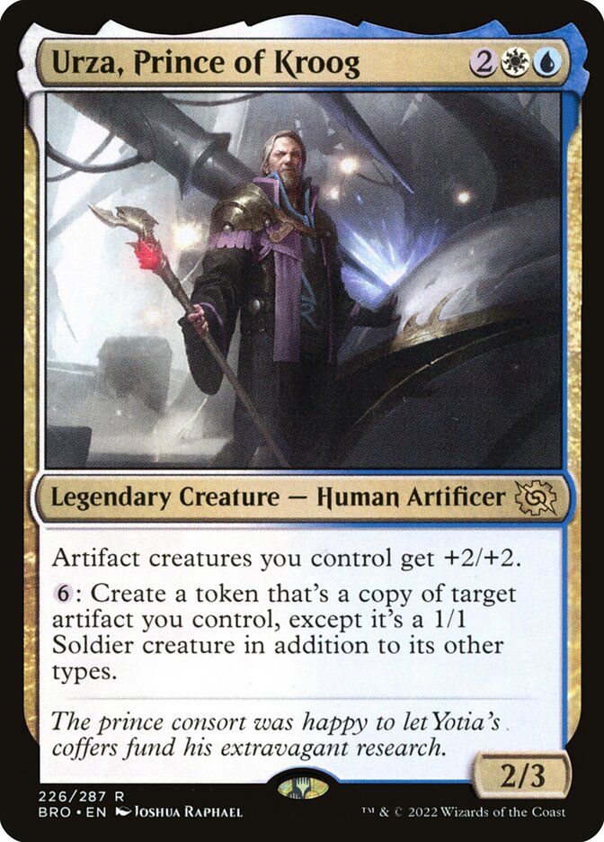 Urza, Prince of Kroog - Foil