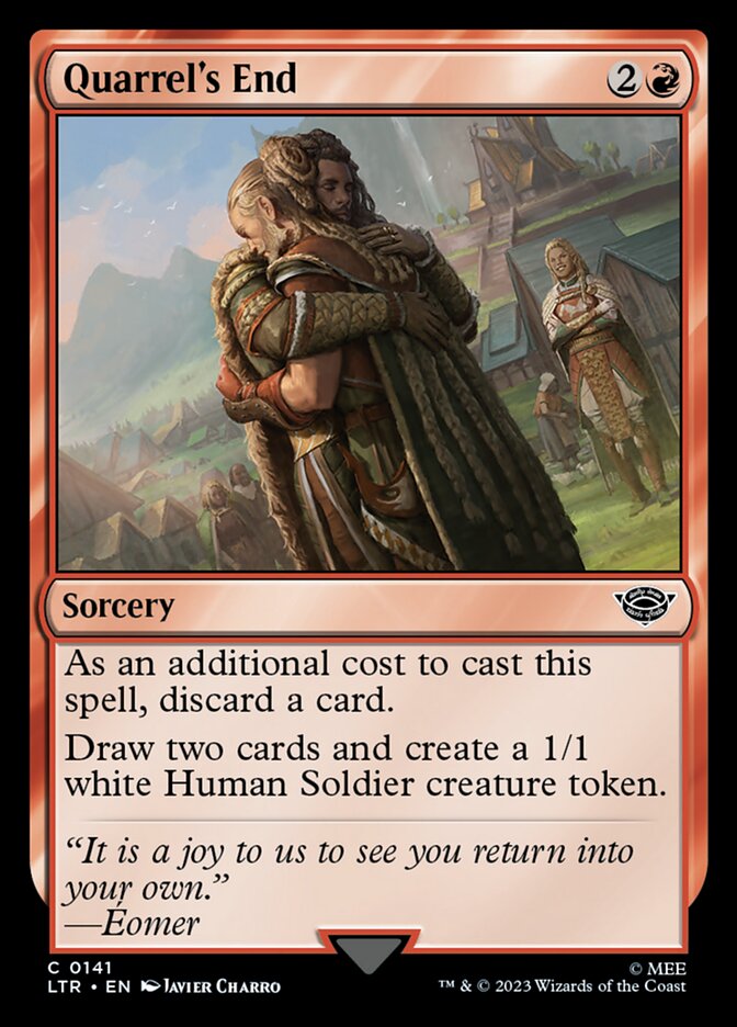 Quarrel's End - Foil