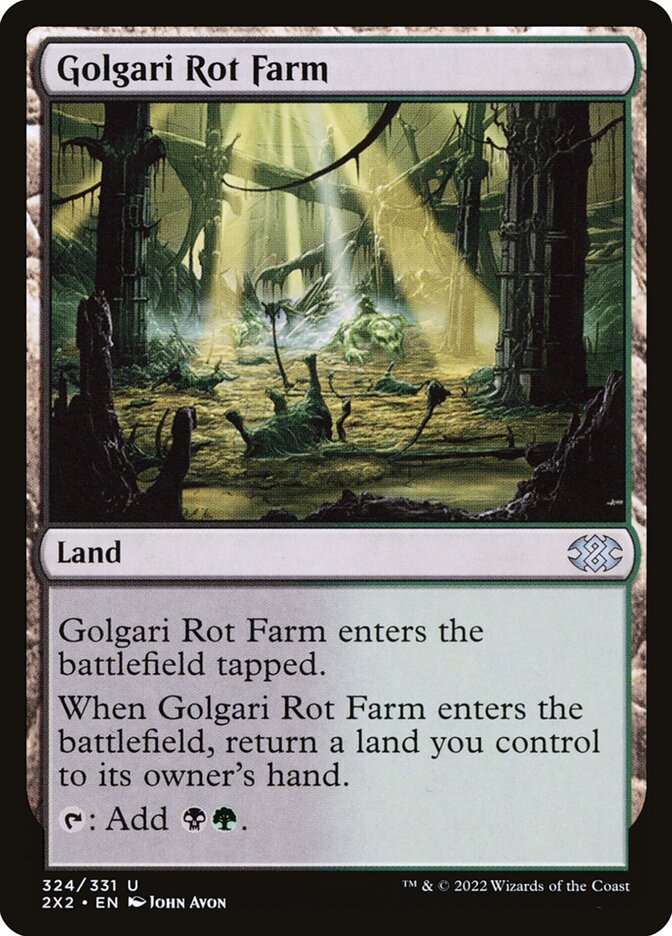 Golgari Rot Farm - Foil