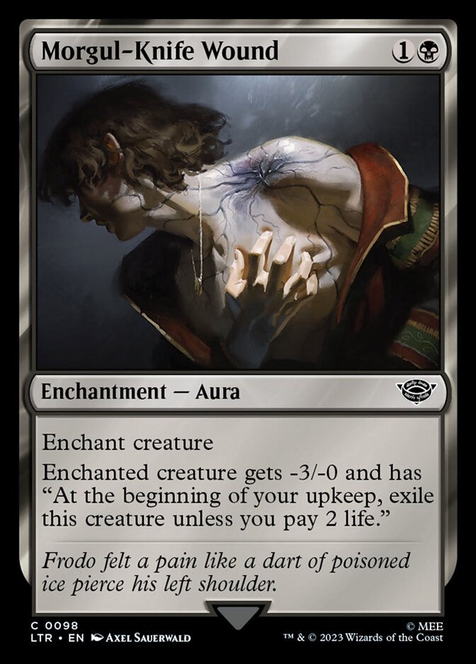 Morgul-Knife Wound - Foil