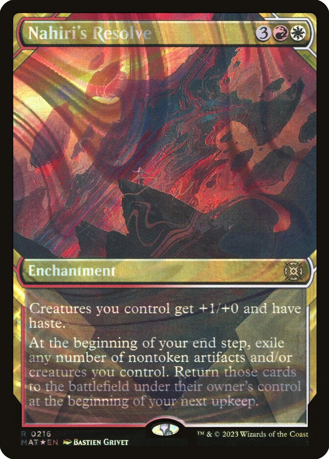 Nahiri's Resolve - Halo Foil