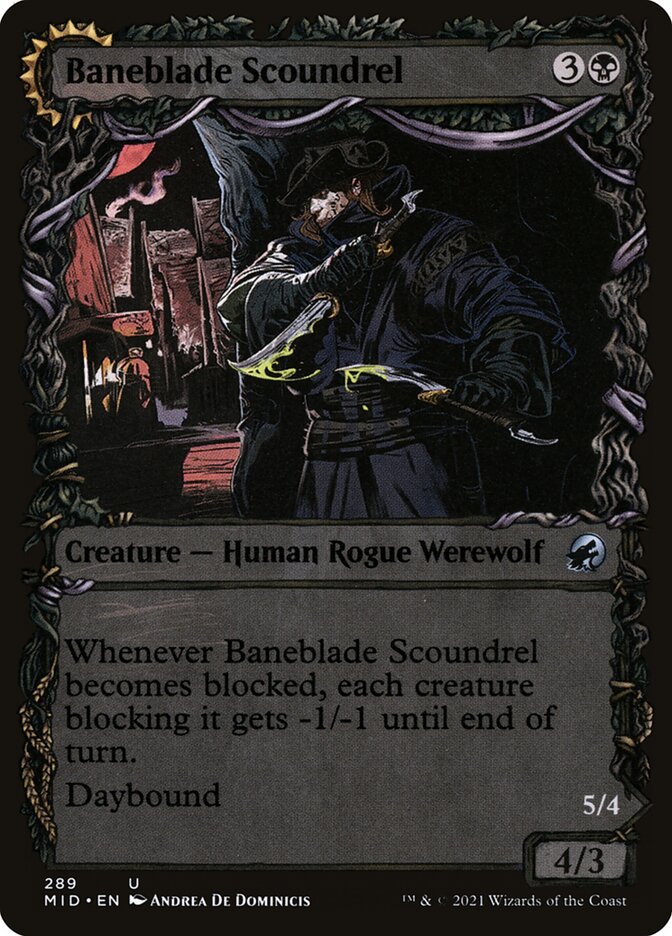 Baneblade Scoundrel // Baneclaw Marauder - Foil